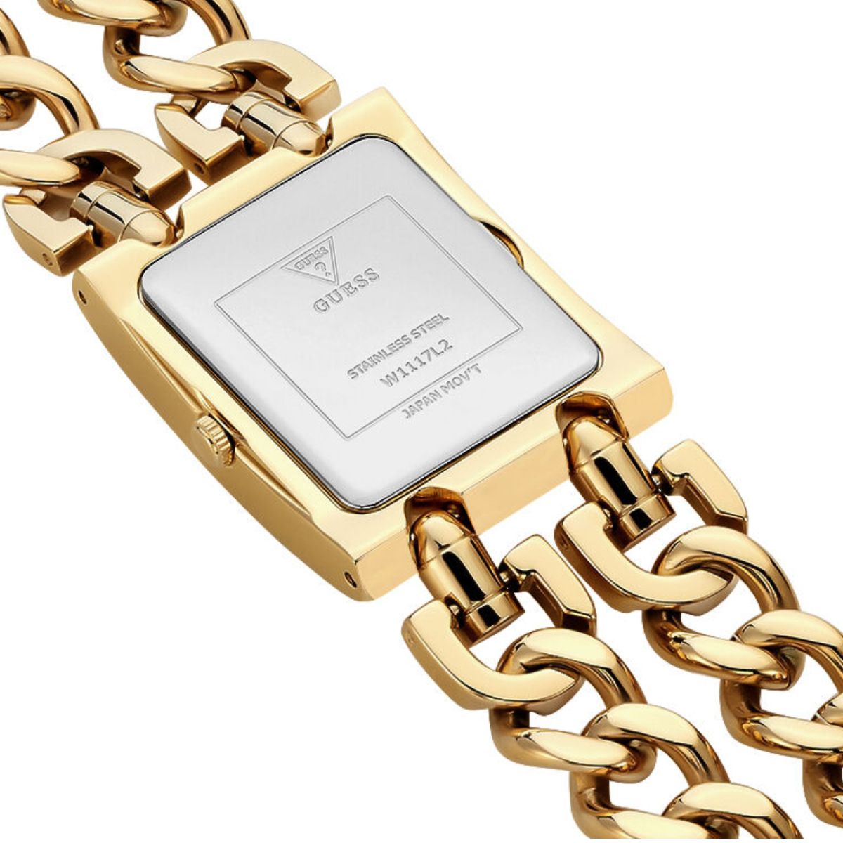 Relógio Guess Exchange Feminino Aço Dourado