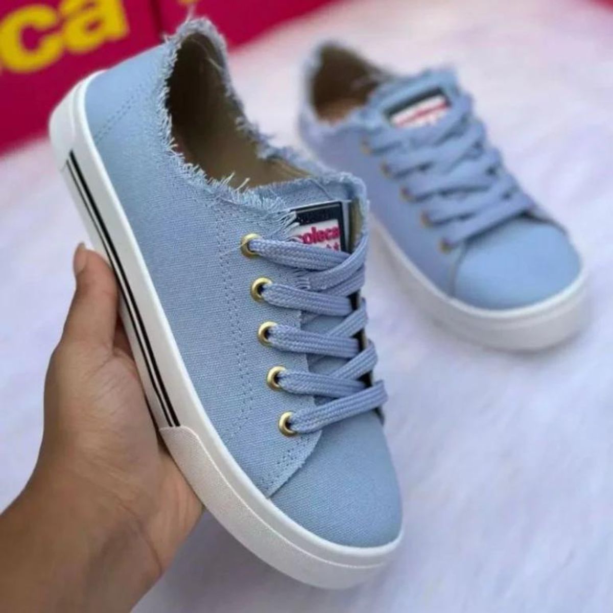 Tênis Moleca Feminino Casual Confortável Leve Original