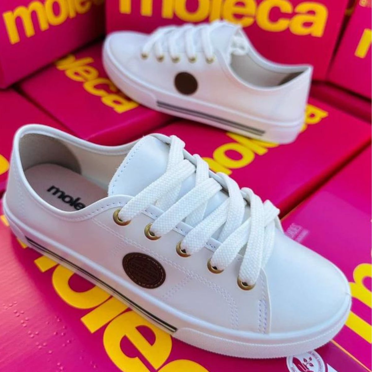 Tênis Moleca Feminino Casual Confortável Leve Original