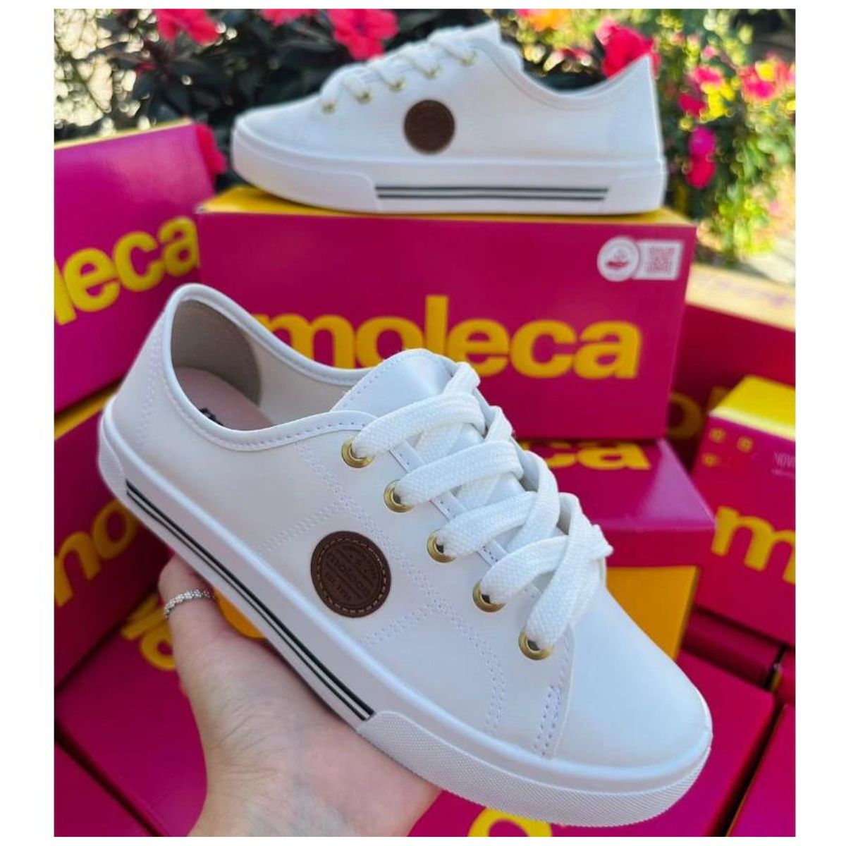 Tênis Moleca Feminino Casual Confortável Leve Original