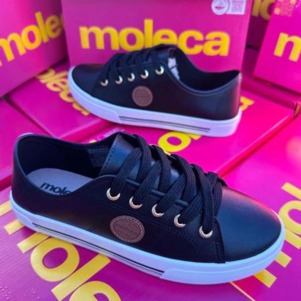 Tênis Moleca Feminino Casual Confortável Leve Original