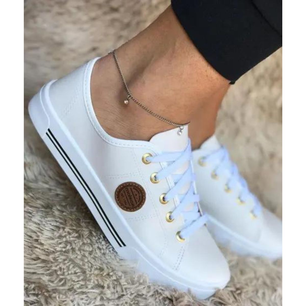 Tênis Moleca Feminino Casual Confortável Leve Original