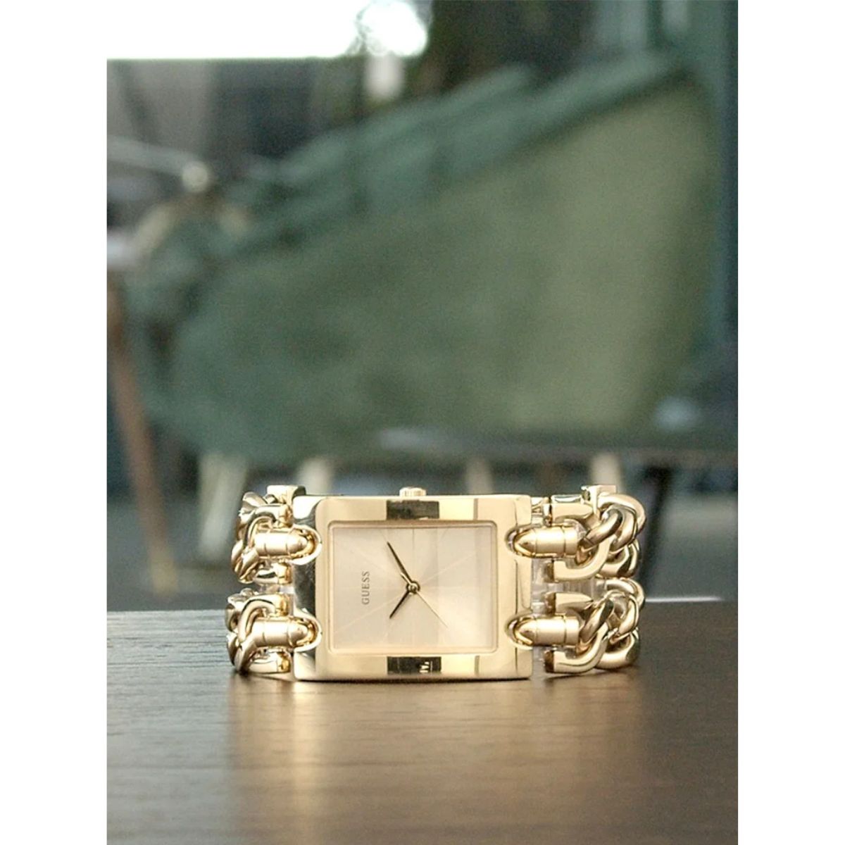 Relógio Guess Exchange Feminino Aço Dourado