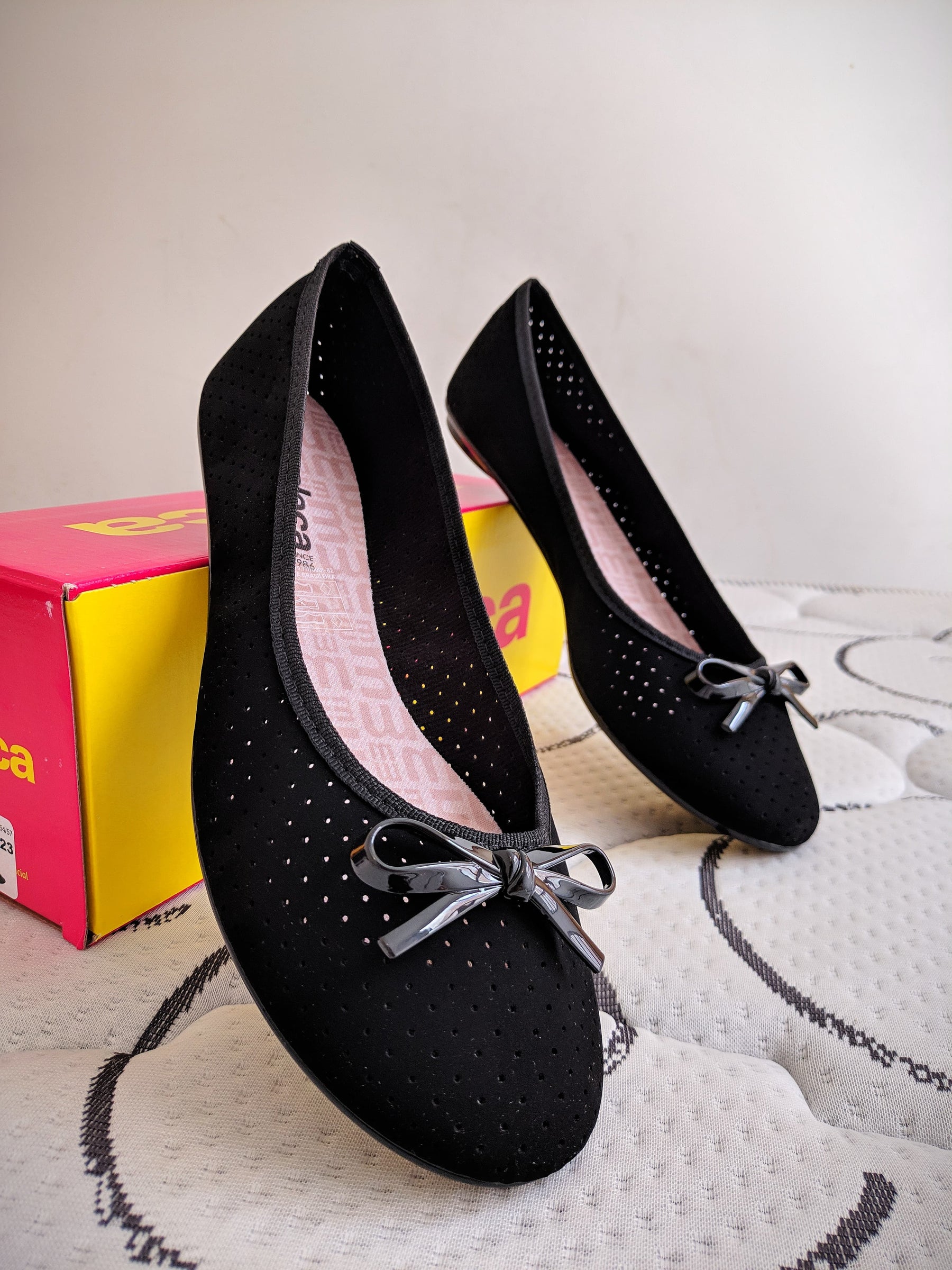 Sapatilha Feminina Moleca Laço Confortável