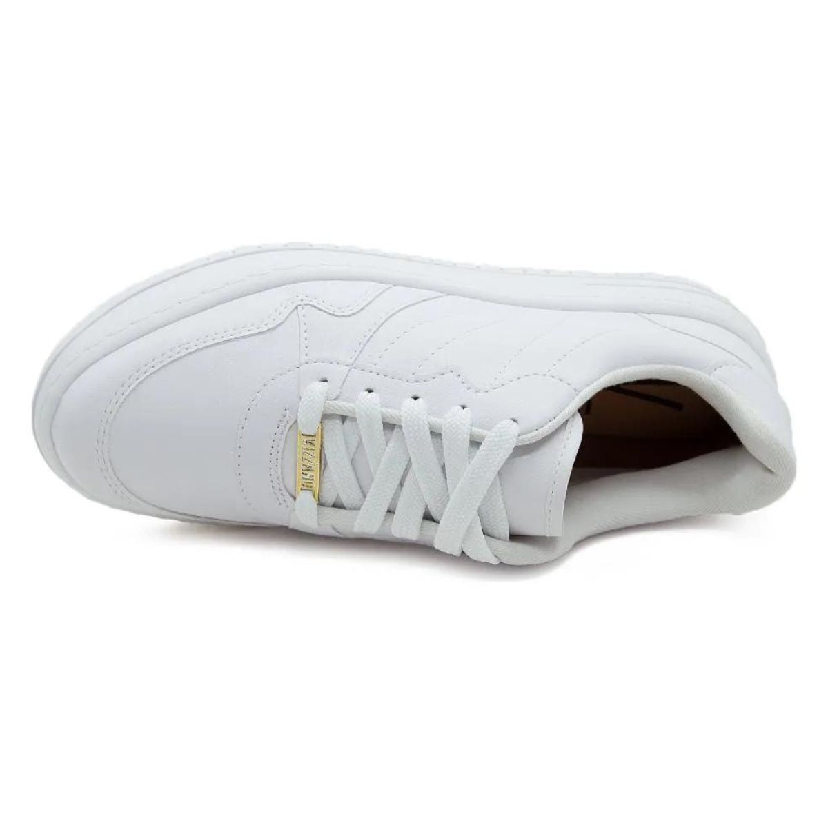 Tênis Casual Conforto Vizzano Flatform Branco Original