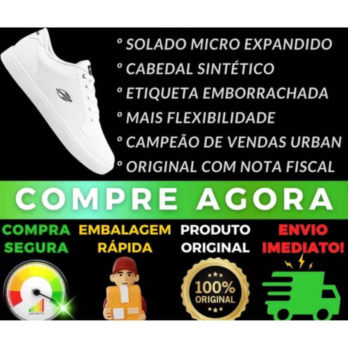 Tenis Mormaii Urban Free Masculino Original