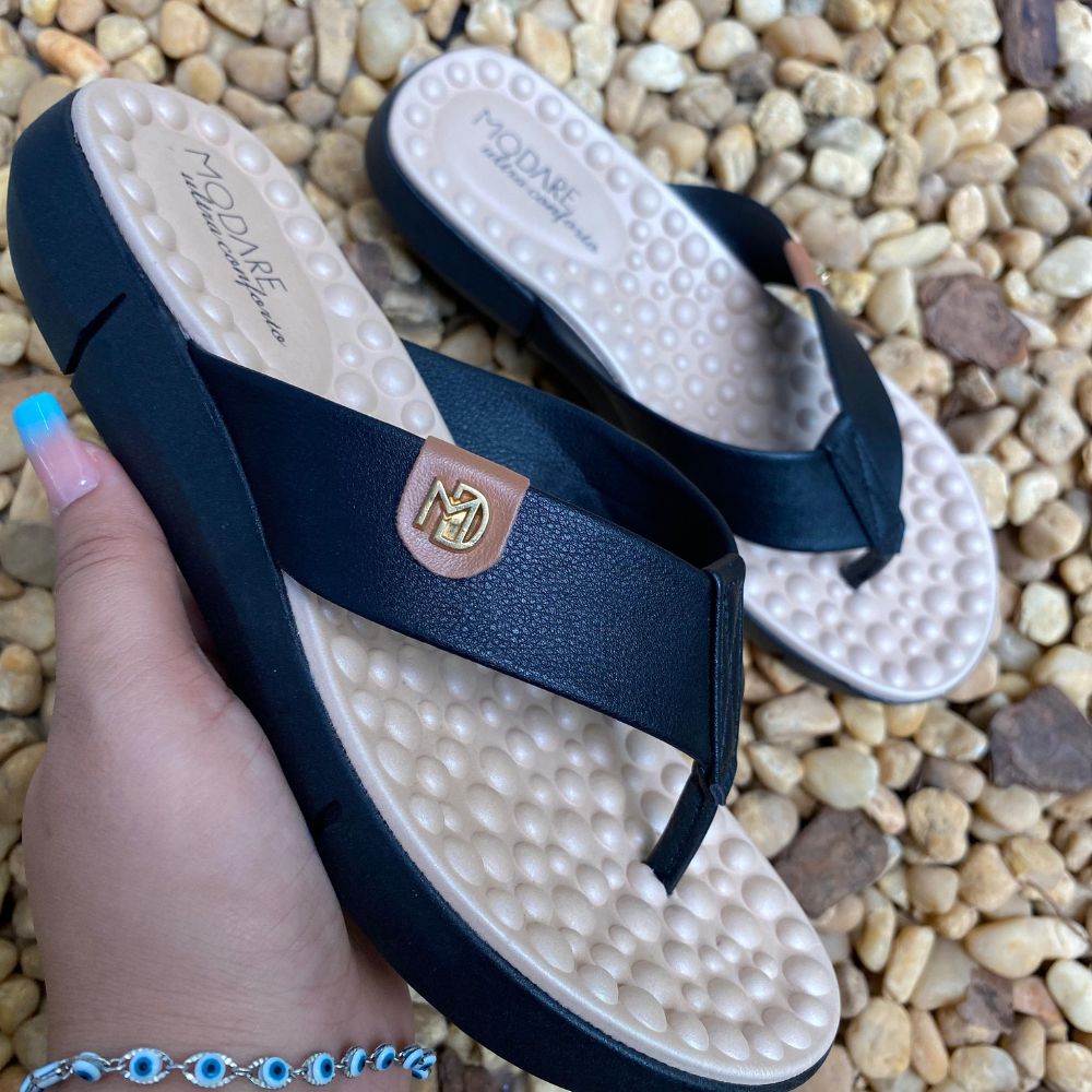 Chinelo Tamanco Ortopédico Massageador Para Esporão Modare