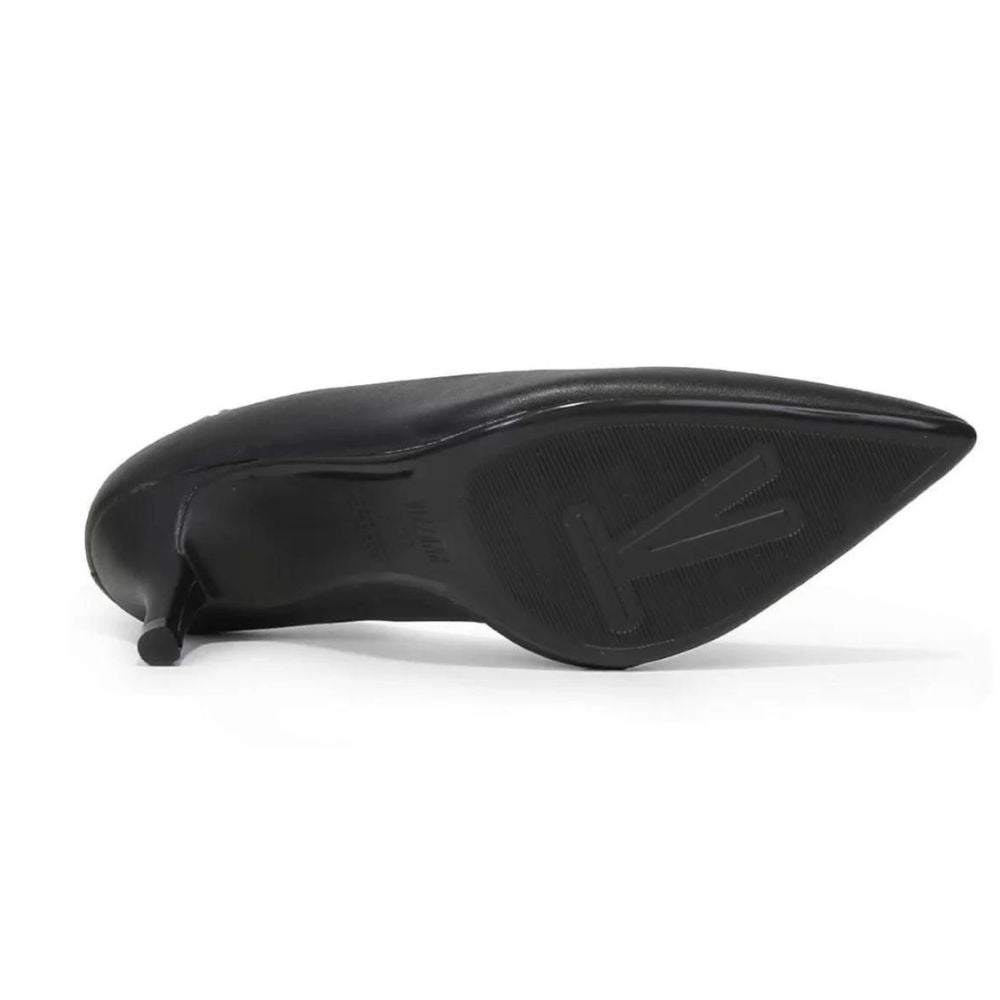 Scarpin Vizzano Feminino Salto Médio Bico Fino