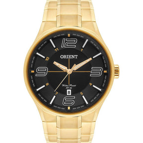 Relógio Orient Masculino Dourado Neo Sports Retro Iluminação