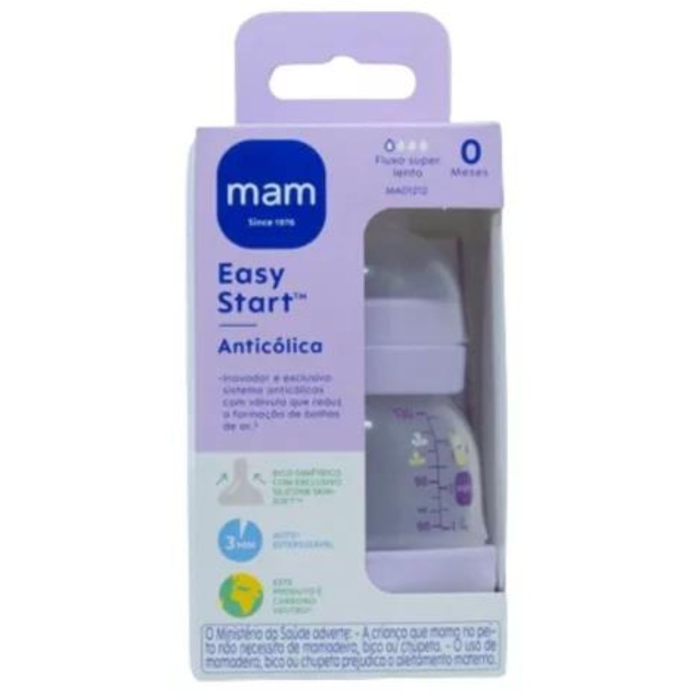 Mamadeira Mam Easy Start 0m+ 130ml Anti Cólica