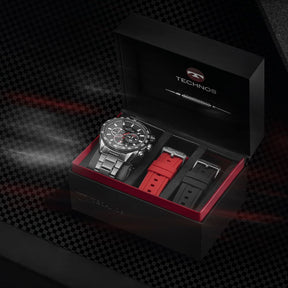 Relógio Technos Ts Carbon Grafite 3 Pulseira Prova de água