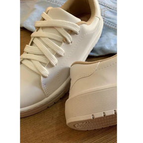 Tênis Feminino Moleca Confortável Casual Branco Original