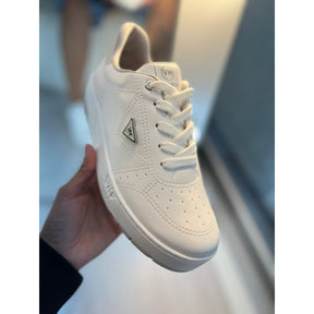 Tênis Feminino Casual Flatform Via Marte Branco Original