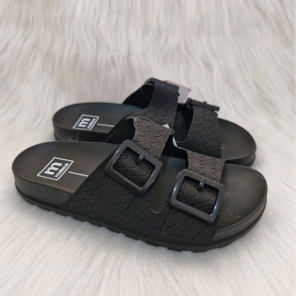 Tamanco Feminino Papete Moleca Original Preto Conforto