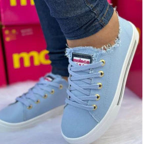 Tênis Moleca Feminino Casual Confortável Leve Original