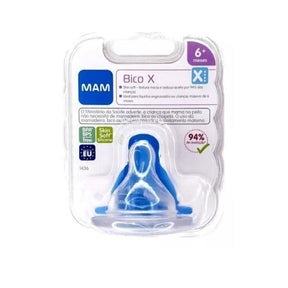 Bico X para Mamadeiras MAM - Fluxo Super Rápido - 6+ meses