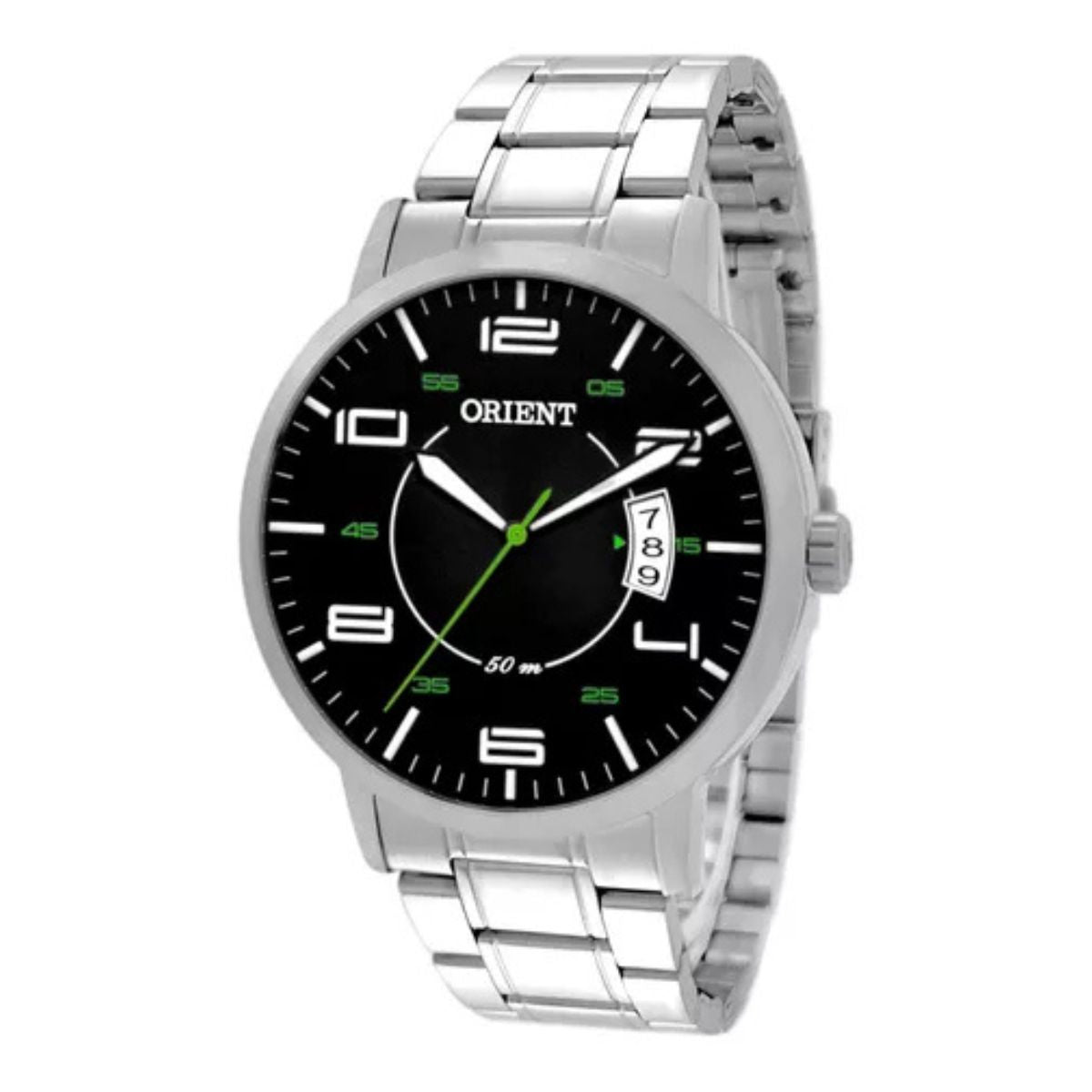 Relógio Orient Masculino Prata De Pulso Original Esportivo