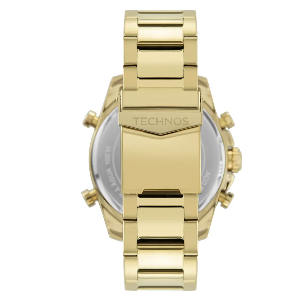 Relógio Masculino Technos Sport Digiana Dourado fundo Preto