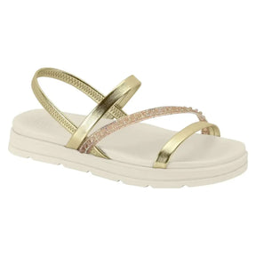 Sandália Plataforma Salto Flatform Conforto Moleca Papete