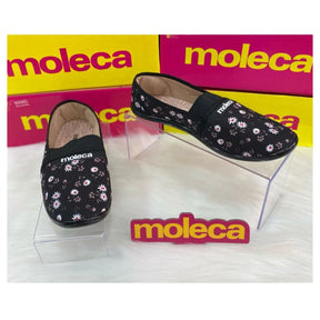 Sapatilha Moleca Pano Ajustável Elástico Flexível
