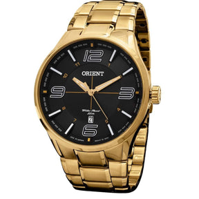 Relógio Orient Masculino Dourado Neo Sports Retro Iluminação