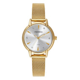 Relógio Mondaine Feminino Dourado À Prova D'água 50m