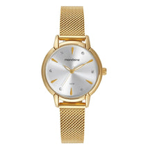 Relógio Mondaine Feminino Dourado À Prova D'água 50m