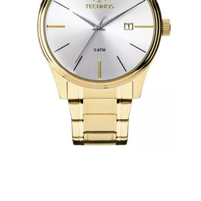 Relógio Technos Dourado Masculino Steel Homem prova d'água