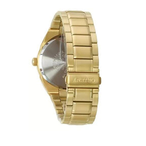 Relógio Orient Com Retroiluminação dourado Prova d'água