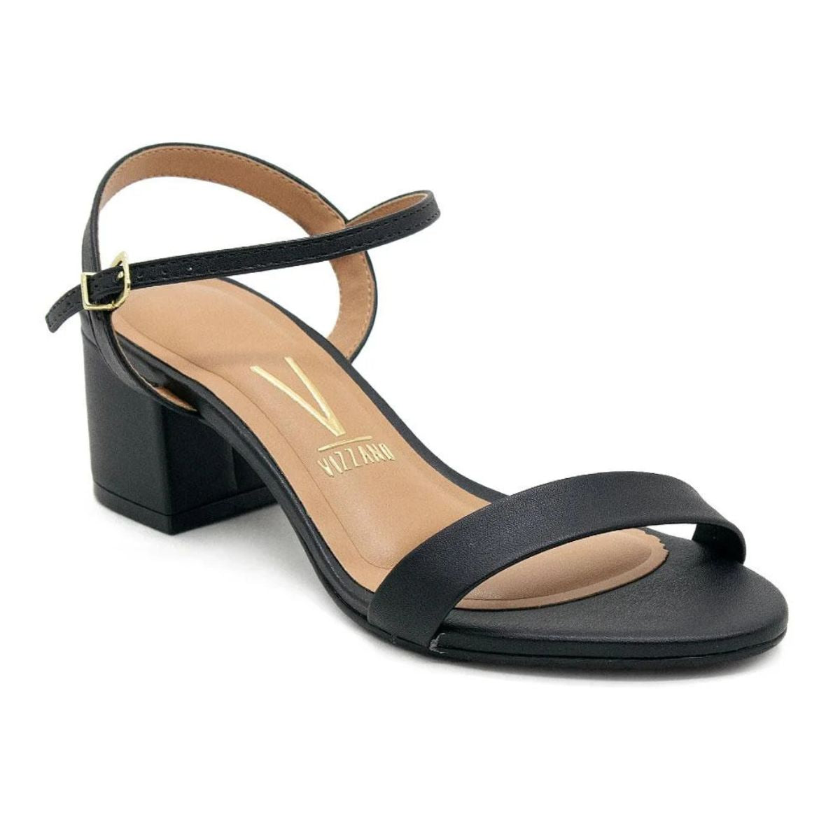 Sandália De Salto Bloco Médio Vizzano Feminino Original