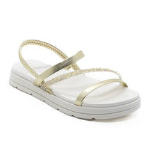 Sandália Plataforma Salto Flatform Conforto Moleca Papete