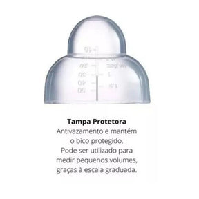Mamadeira Easy Active Bico 4m+ Azul 330ml - Mam Animais
