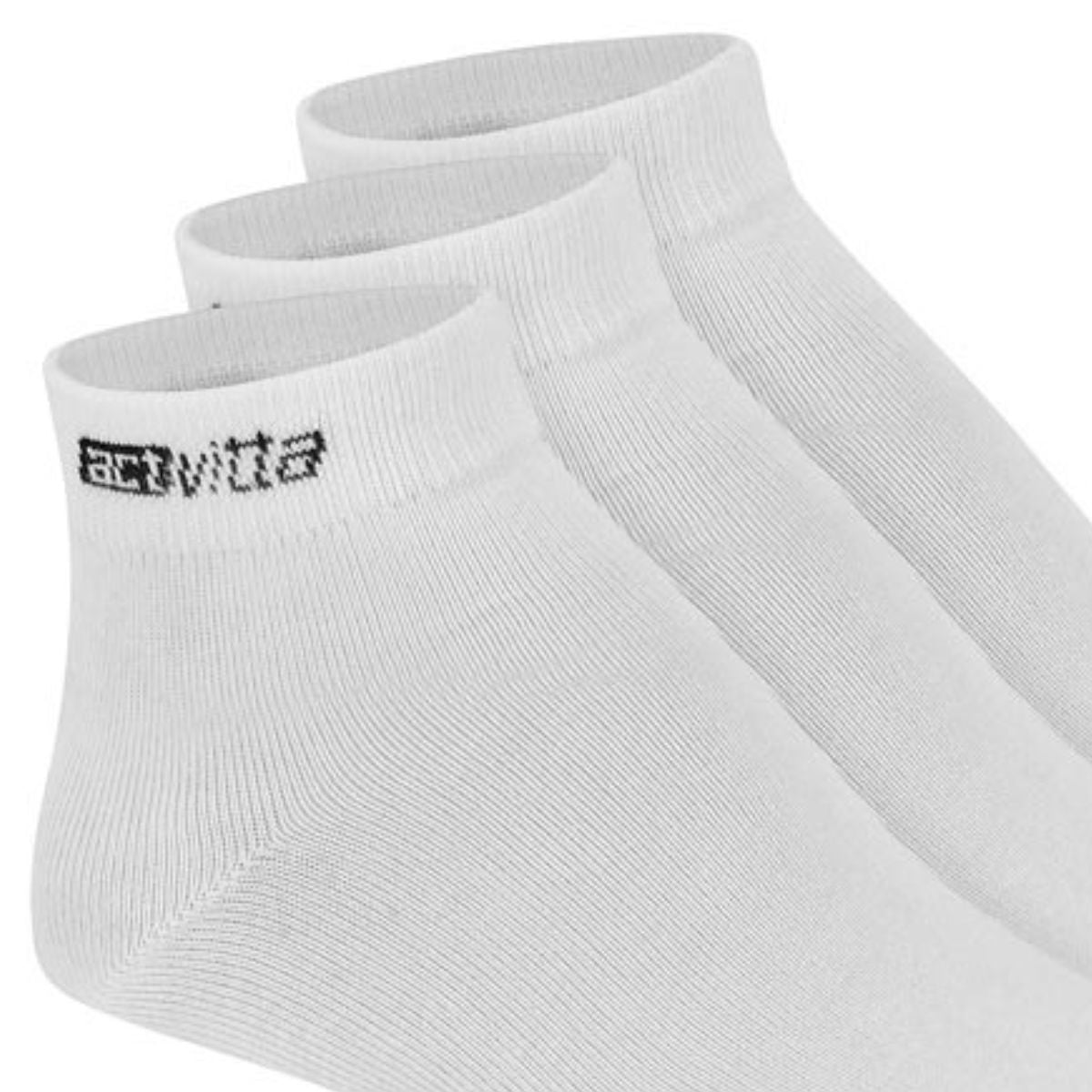 MEIA UNISEX DE USO COMUM CANO MEDIO 3 UNIDADES