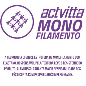 KIT 9 PARES DE MEIA UNISEX DE USO COMUM CANO MEDIO ACTVITTA